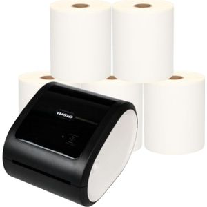 Aimo 6XL en FLWR Dymo S0904980 wit (IW-6XL-S0904980-BUNDEL) - Label Printers - Origineel