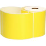 FLWR Zebra verzendetiketten geel (FLWR-102-150-25-Yellow) - Labels - Huismerk (compatible)