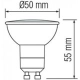 LED Spot Set - Pragmi Zano Pro - Dimbaar - Inbouw Ovaal Dubbel - Mat Wit - GU10 Fitting - 6W - Helder/Koud Wit 6400K