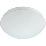 LED Plafondlamp met Bewegingssensor - 360° Sensor - E27 Fitting - Mat Wit - Melkglas - Philips - CorePro LEDbulb 827 A60 - 8W - Warm Wit 2700K