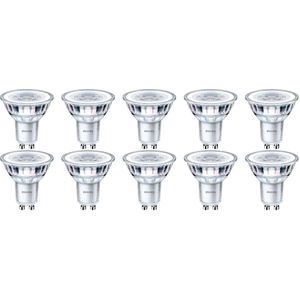 Philips - CorePro 840 - LED Spot - Natuurlijk Wit 4000K - GU10 Fitting - 10 Pack