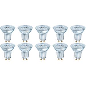 Voordeelpak OSRAM - LED Spot 10 Pack - Parathom PAR16 940 36D - GU10 Fitting - Dimbaar - 3.7W - Natuurlijk Wit 4000K | Vervangt 35W