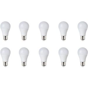 Voordeelpak LED Lamp 10 Pack - E27 Fitting - 15W - Natuurlijk Wit 4200K