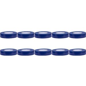 Voordeelpak Isolatietape 10 Pack - Yurga - Blauw - 20mmx20m