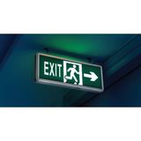 LED Noodverlichting Exit - 2 Pack - Rabonta Links/Rechts - Hangend - 3W