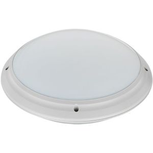 LED Plafondlamp - Badkamerlamp - Aquin - Waterdicht IP65 - E27 Fitting - Opbouw - Rond - Zilver
