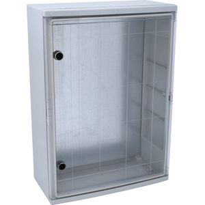 Lege Groepenkast - 700x500x245mm - Velvalux Panoboxpro - Transparant Deksel - Installatiekast - Kunststofkast - Waterdicht IP65