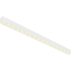 Lineaire LED Hanglamp - Lijnverlichting - Kozolux Tina - 40W 4600lm - Natuurlijk Wit 4000K - 120cm - Wit