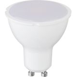 LED Spot Set - Pragmi Nora Pro - Dimbaar - Inbouw Rond - Mat Zwart - GU10 Fitting - 6W - Helder/Koud Wit 6400K - Ø82mm