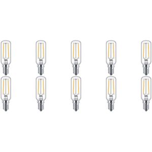 PHILIPS - CorePro Tube Filament 827 T25L - LED Lamp - Warm Wit 2700K - E14 Fitting - 10 Pack