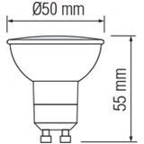 Voordeelset LED Spot Set - Pragmi Vrito Pro - GU10 Fitting - Dimbaar - Inbouw Rond - Mat Wit - 6W - Natuurlijk Wit 4200K - Ø82mm