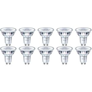 Voordeelpak PHILIPS - LED Spot 10 Pack - CorePro 827 36D - GU10 Fitting - Dimbaar - 3W - Zeer Warm Wit 2700K | Vervangt 35W