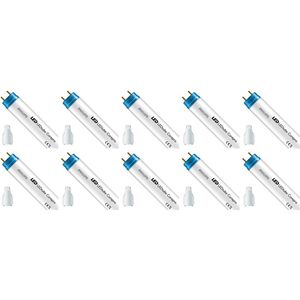 Voordeelpak PHILIPS - LED TL Buis T8 met Starter 10 Pack - CorePro LEDtube EM 840 - 150cm - 20W - Natuurlijk Wit 4000K | Vervangt 58W