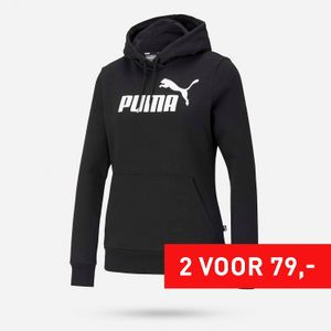 PUMA Essentials logo hoodie Dames