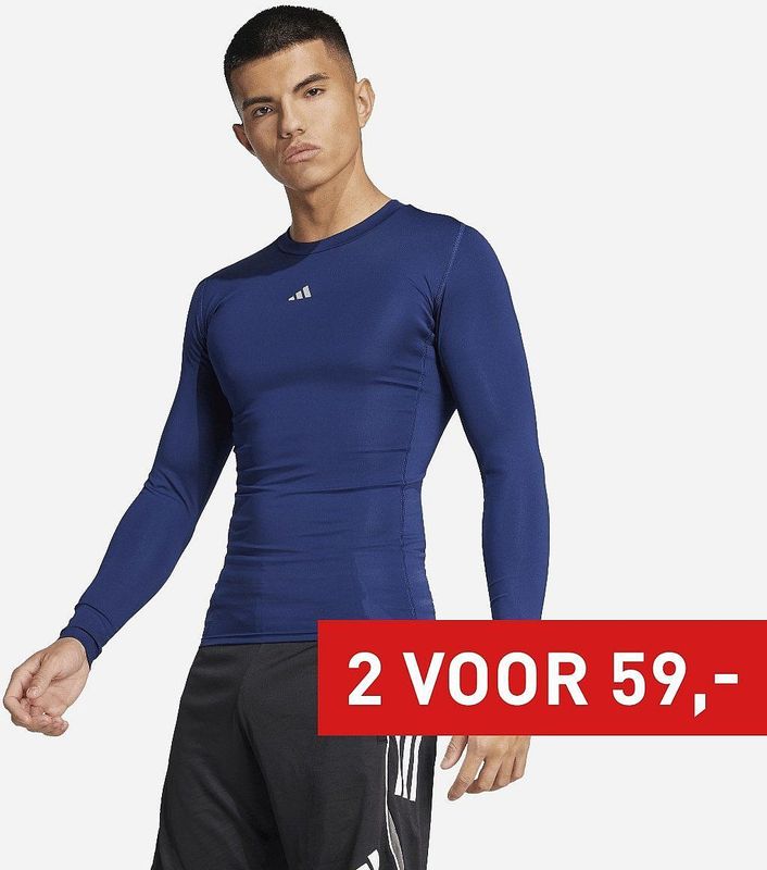 adidas - Techfit - T-shirt - Lange Mouwen