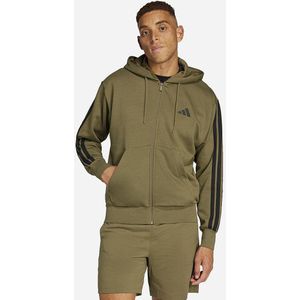 adidas Essentials 3-Stripes Fleece Hoodie Heren