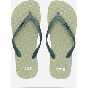 Hugo Boss - Tracy - Teenslippers - Donkergroen