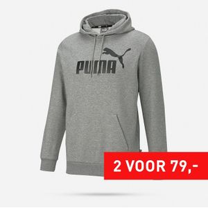 PUMA Essentials big logo hoodie Heren