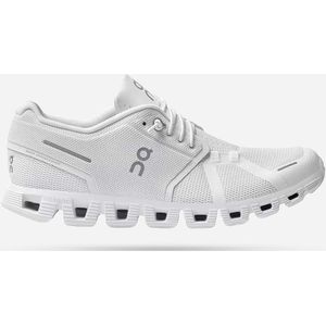 ON Running Cloud 5 M All White Sneakers Heren