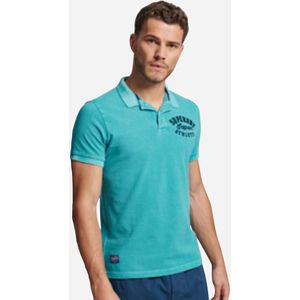 Superdry Vintage Superstate Polo Heren Poloshirt - Blauw