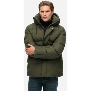 SuperDry - Baffle Sport Puffer Hooded Jas - Heren - Waterafstotend