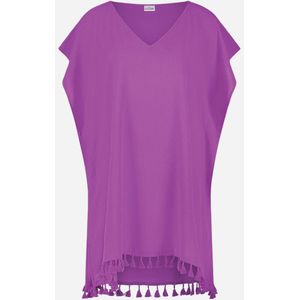 Beach life Purple Flash tuniek Met Kwastjes