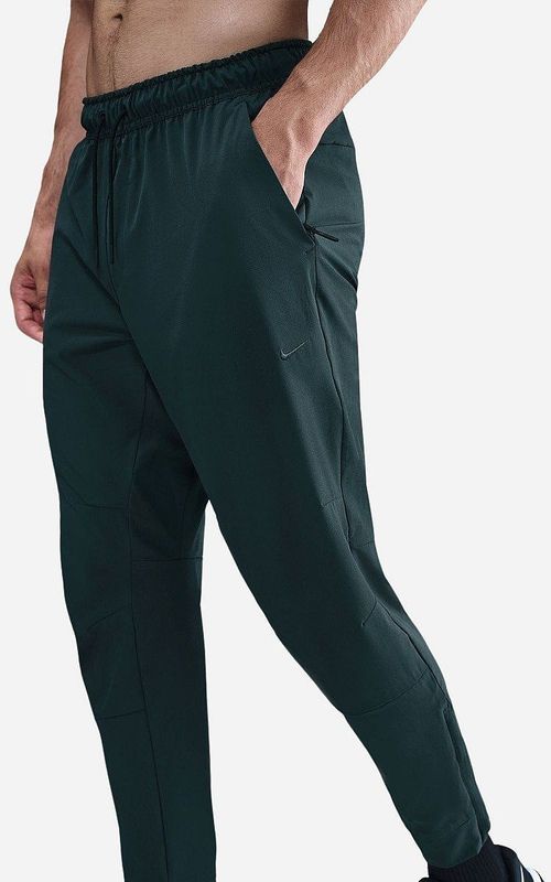 Nike - Unlimited Dri-FIT - Herenbroek - Zwart - Met Ritsboord