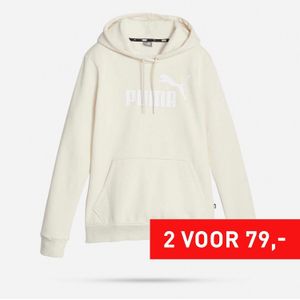 PUMA Ess Logo Hoodie Fleece Dames