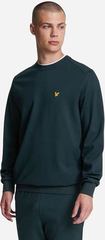 Lyle & Scott Crew Neck Fly Fleece Sweater Heren