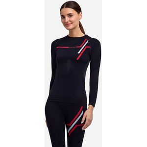 FALKE - Iconic - Dames Top - Zwart - Functioneel Materiaal - Sneldrogend