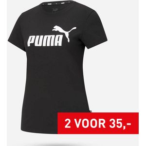 PUMA Essentials logo T-shirt Dames