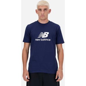 New Balance Stacked Logo T-shirt Heren