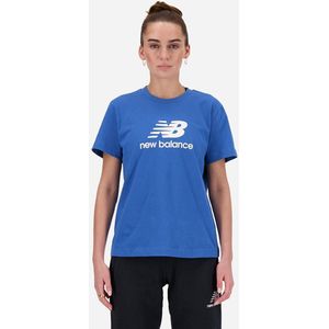 New Balance Jersey Stacked Logo T-Shirt Dames