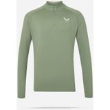 Castore Adapt Training 1/4 Zip Top Polyester Heren Blauw Actieve Kleding T-Shirts