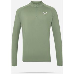 Castore Adapt Training 1/4 Zip Top Polyester Heren Blauw Actieve Kleding T-Shirts