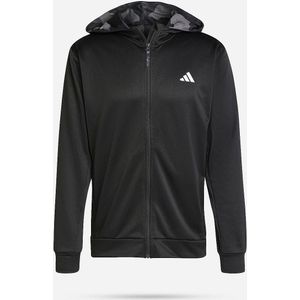 Adidas Train Essentials Camo Ritshoodie Heren