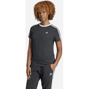 adidas Sportswear Essentials 3-Stripes T-shirt - Dames - Zwart