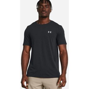 Sportshirt - Gebreid - Zwart - Mesh - Ventilatie
