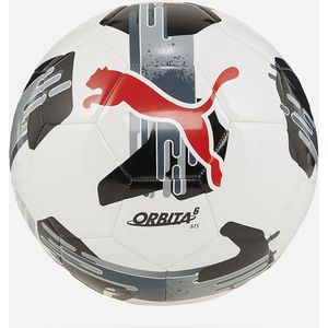 PUMA PUMA Orbita 6 MS Unisex voetbal - Puma White-Puma Black - Maat 5