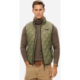 SuperDry Mode Diamond Quilt Fuji Lite Bodywarmer Heren