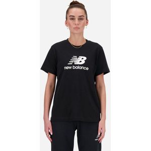 New Balance Jersey Stacked Logo T-Shirt Dames