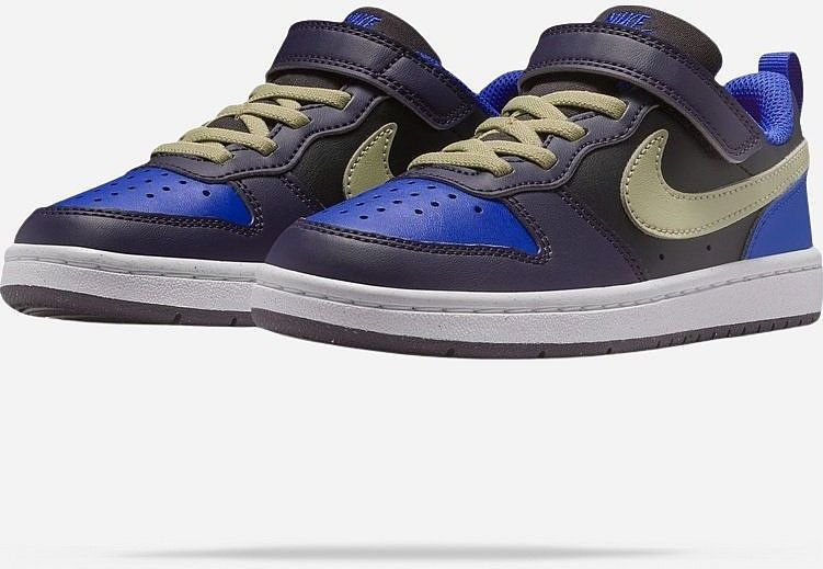 Nike - Court Borough Low Recraft - Kleuterschoenen - Zwart