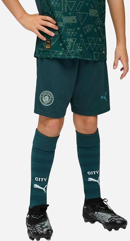 PUMA - Manchester City 25/26 - Voetbalshort - Groen