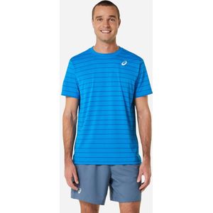 Asics Court Stripe T-Shirt Heren