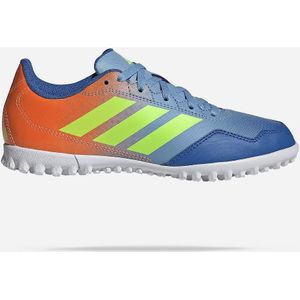 Adidas Youngstar Rise - Hockeyschoenen - Zwart - Mesh - Rubberen Noppenzool