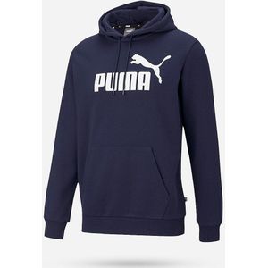 Trui Puma Men Essentials Big Logo Hoodie Blue