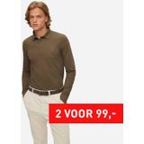 Hugo Boss Passerby Slim Fit Polo Lange mouw Heren