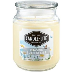 Large jar Chasing Butterflies - 510gr - Candle-lite