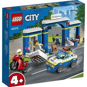 LEGO City Achtervolging politiebureau Bouwset - 60370