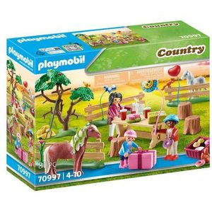 Playmobil Country - Kinderverjaardagsfeestje op de ponyboerderij 70997